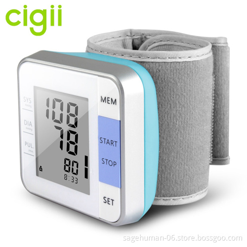 2017 new digital wrist watch blood pressure monitor